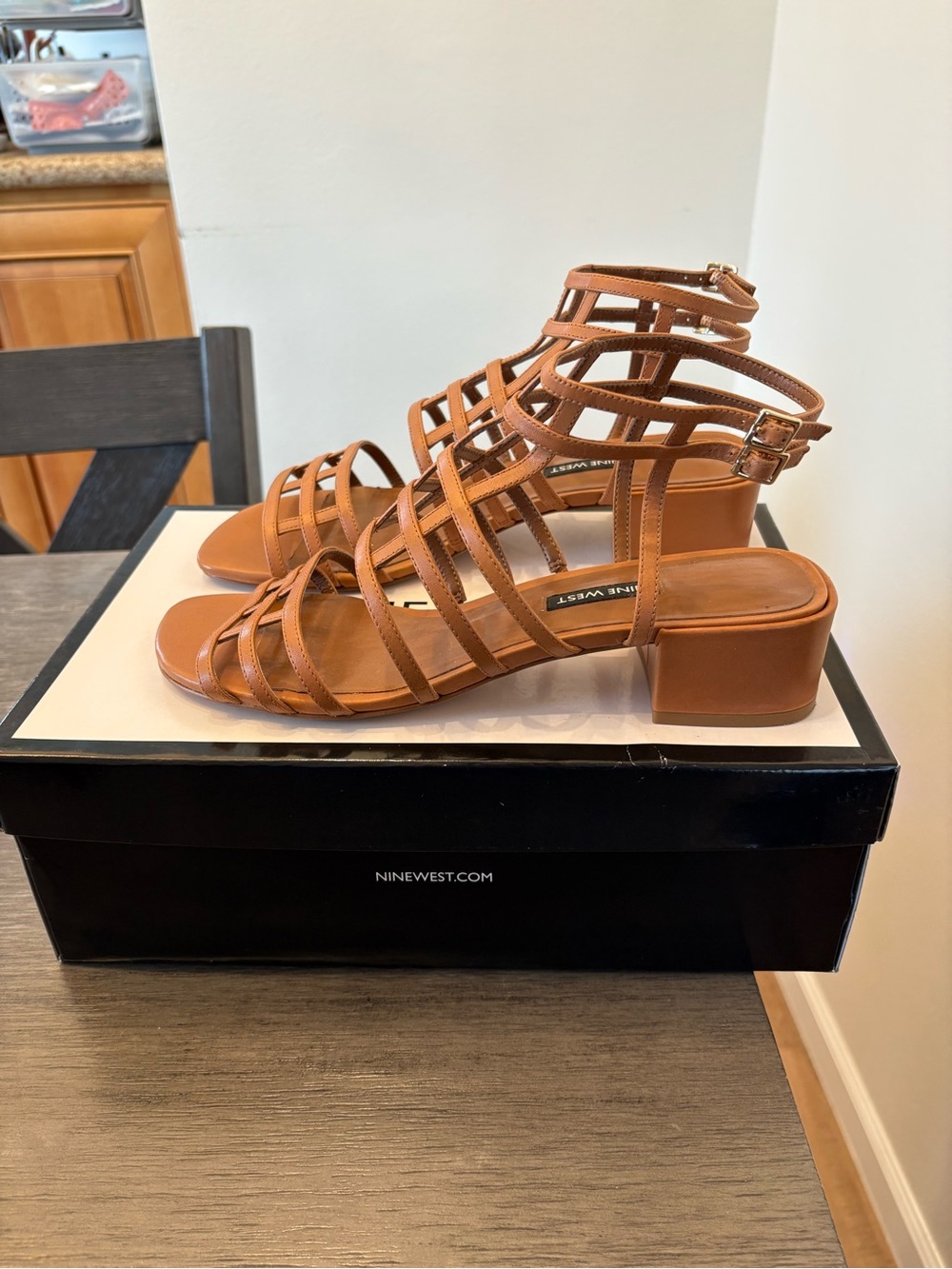 Nine West Strappy Sandals - Size 9 - EUC